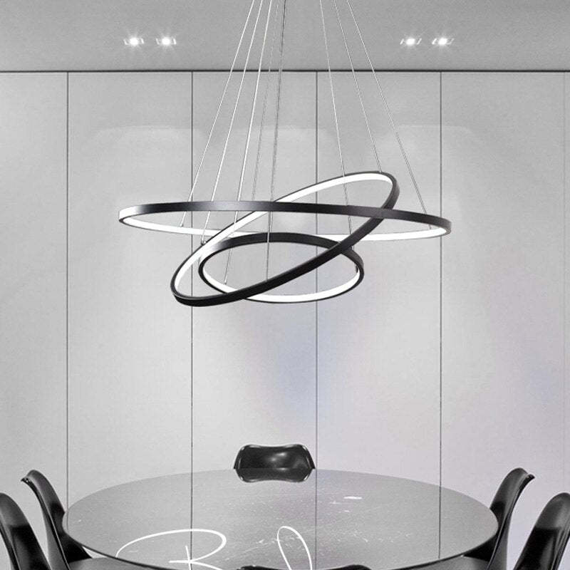 Arisha Diseña Anillo Vidrio Lámpara Colgante
