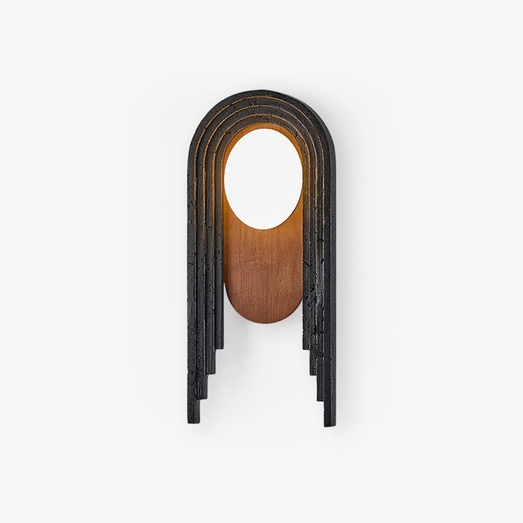 Zenith Arc Halo aplique de pared Art Deco