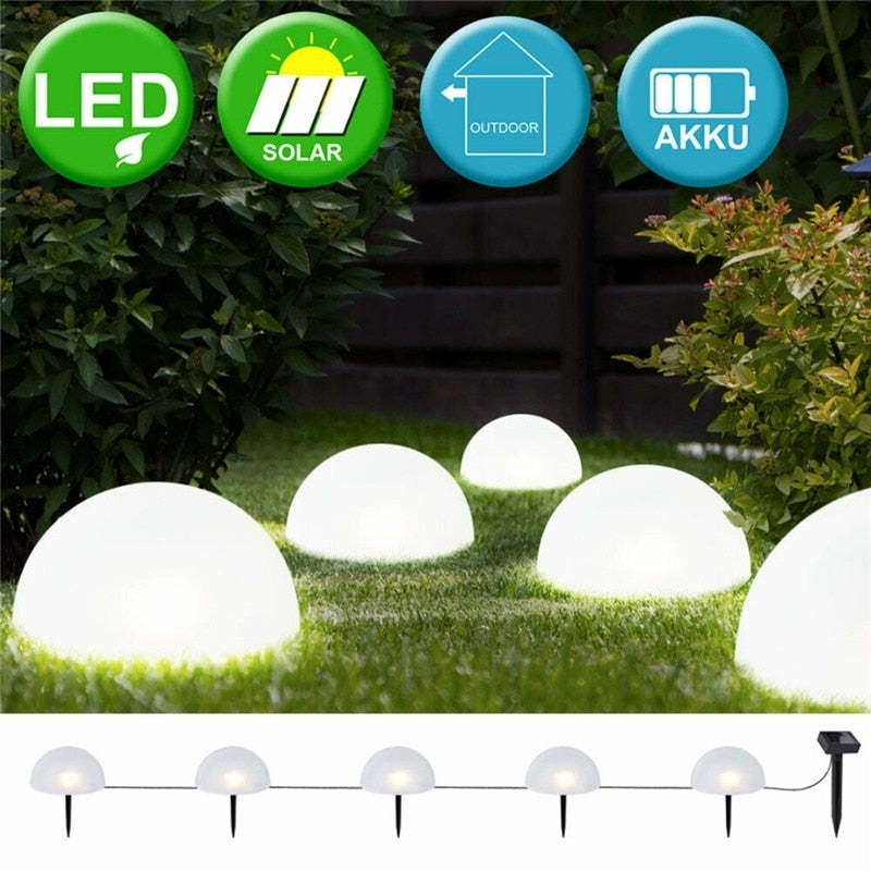 Mira Moderna MInimalista Semicircular Acrílico LED Lámpara de Pie Exterior Blanca