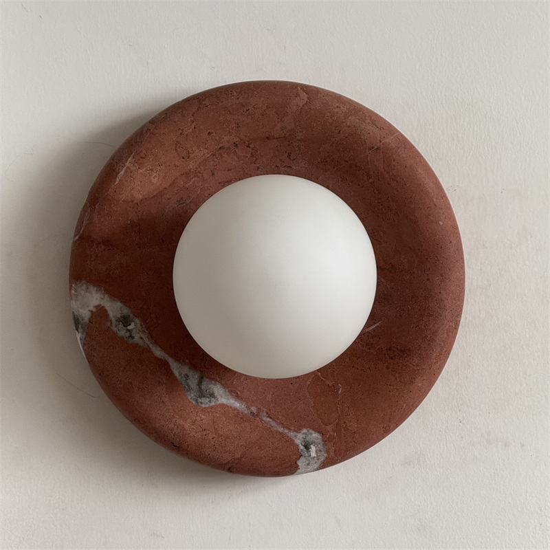 Orli Aplique de pared Travertino Minimalista