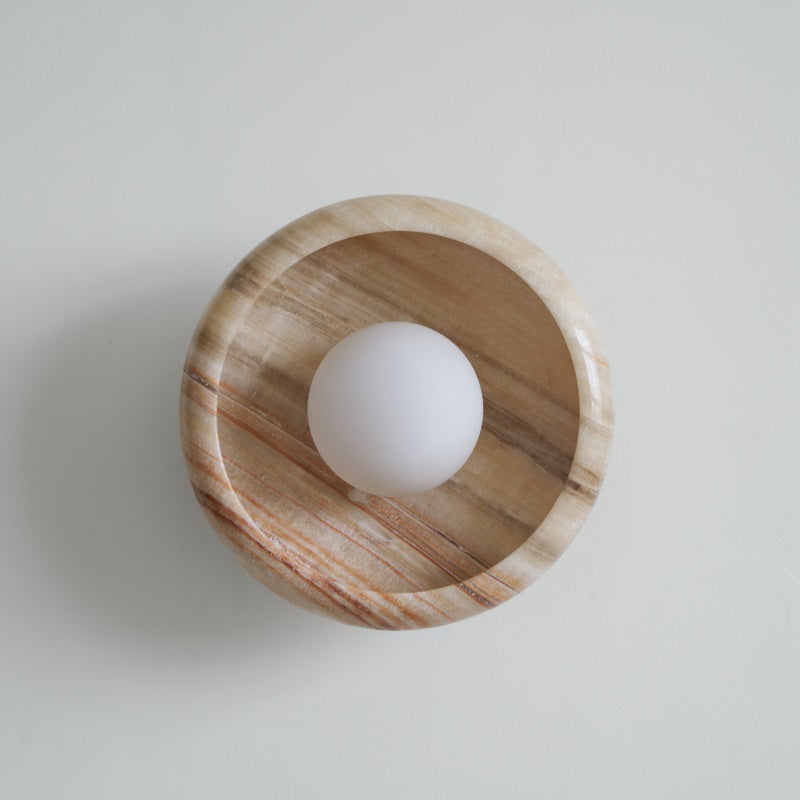 Onvix aplique de pared Natural Onyx
