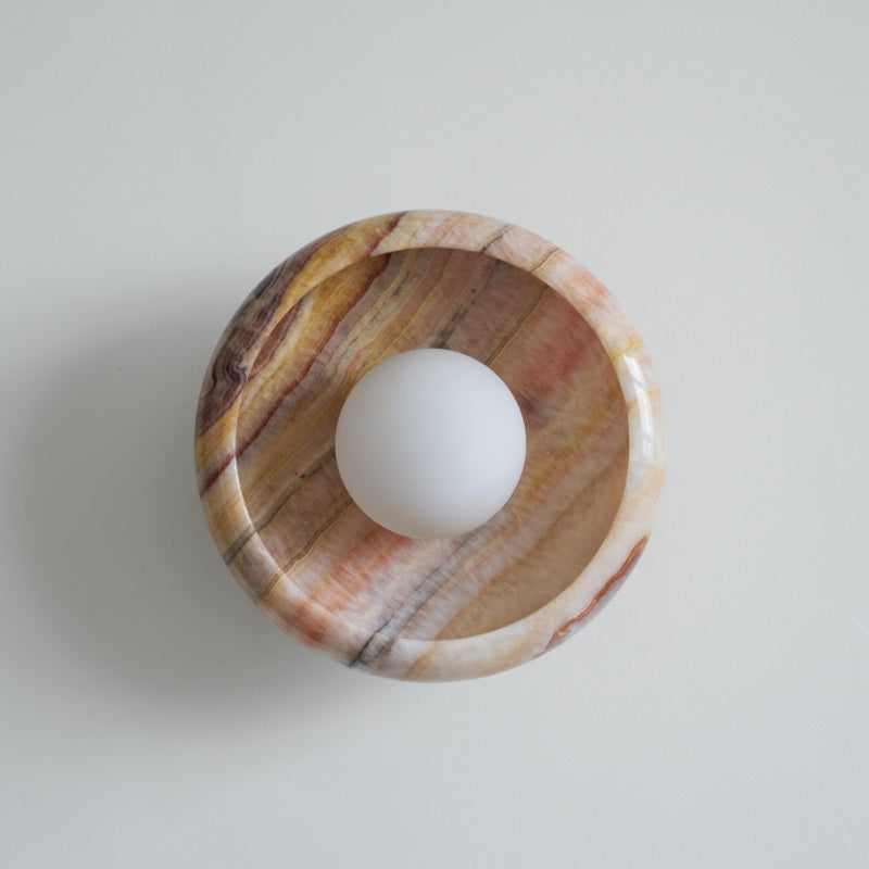 Onvix aplique de pared Natural Onyx