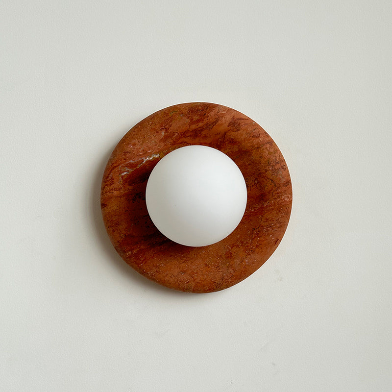 Orli Aplique de pared Travertino Minimalista