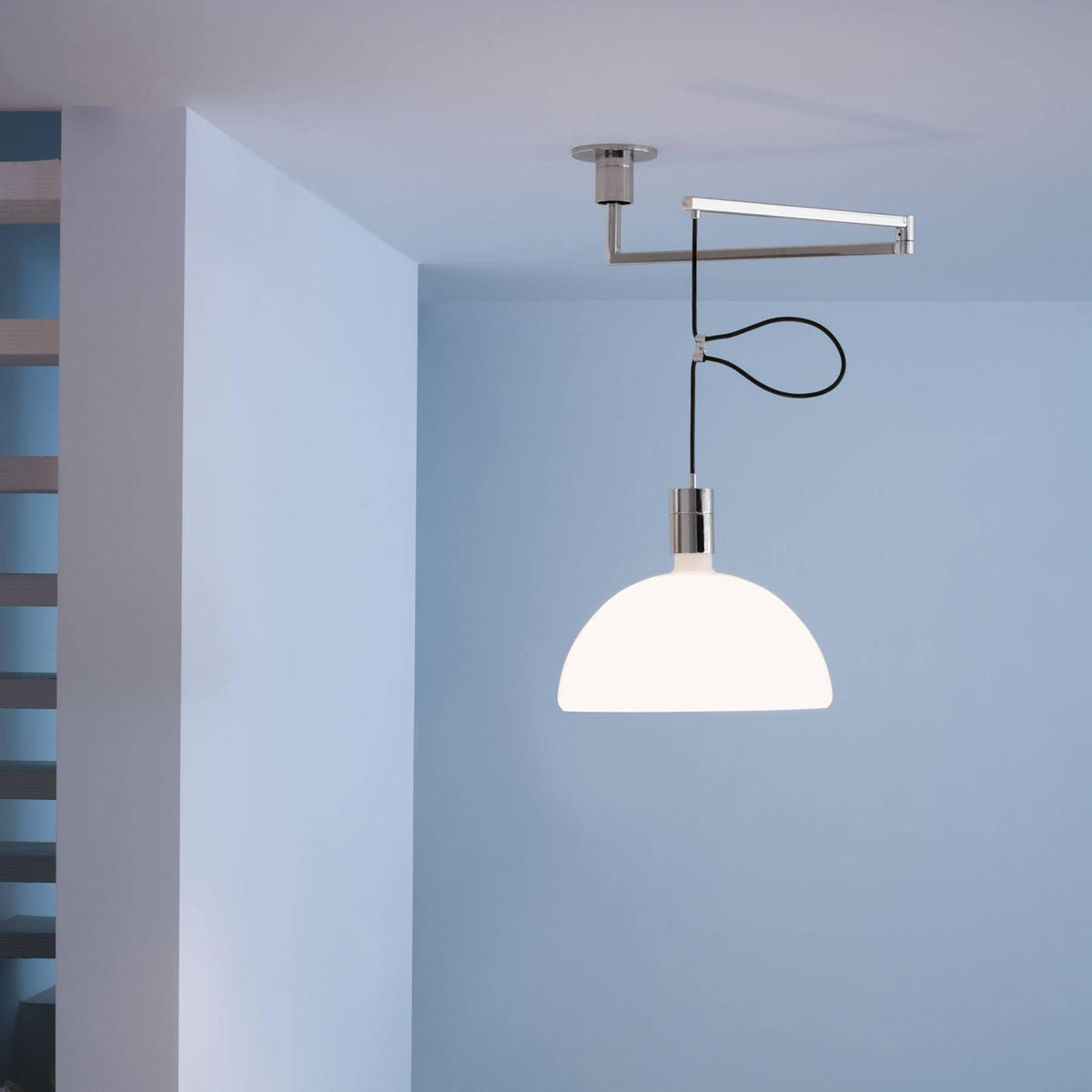 Lyshae lámpara colgante moderna minimalista nórdica de vidrio
