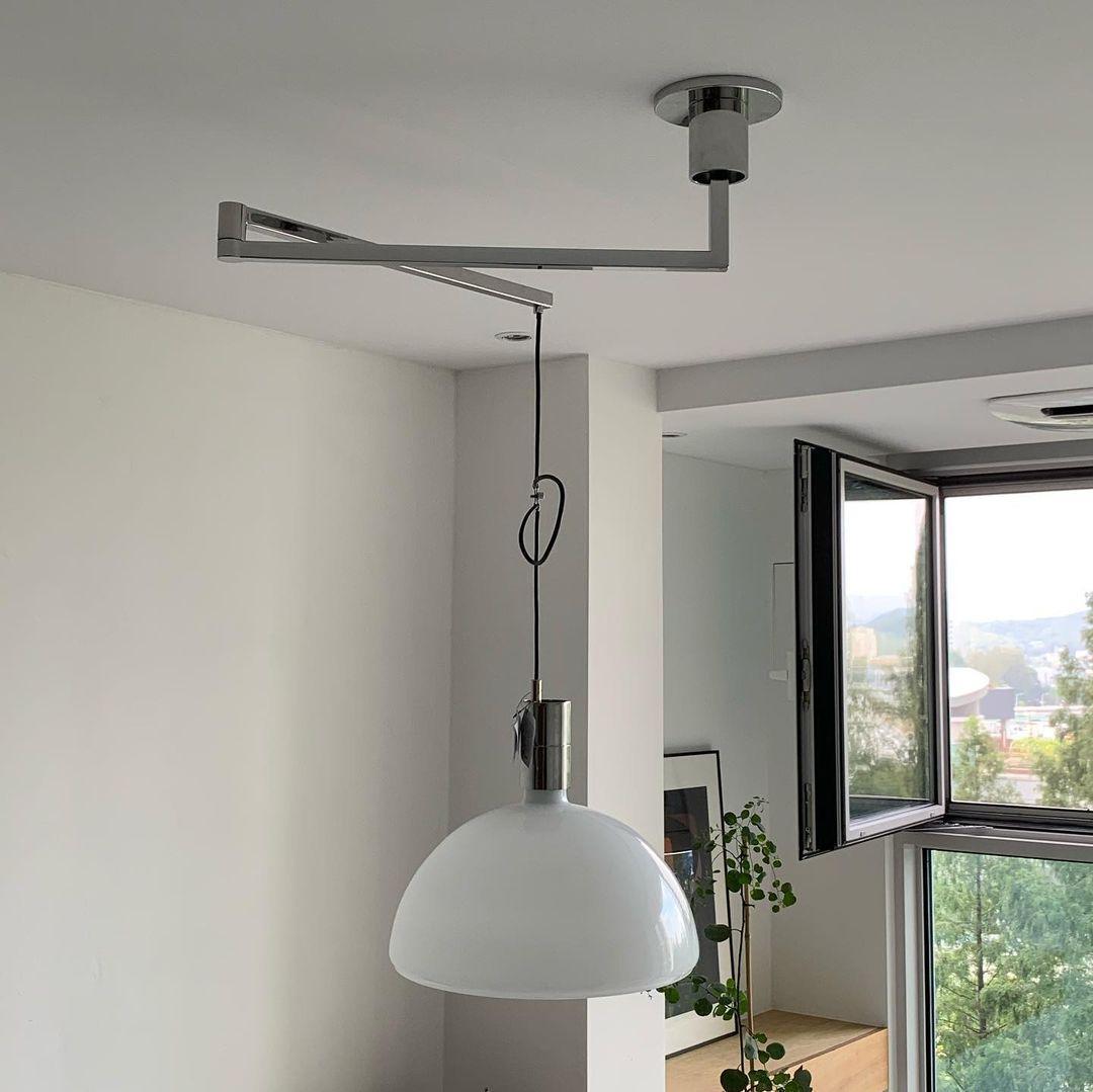 Lyshae lámpara colgante moderna minimalista nórdica de vidrio