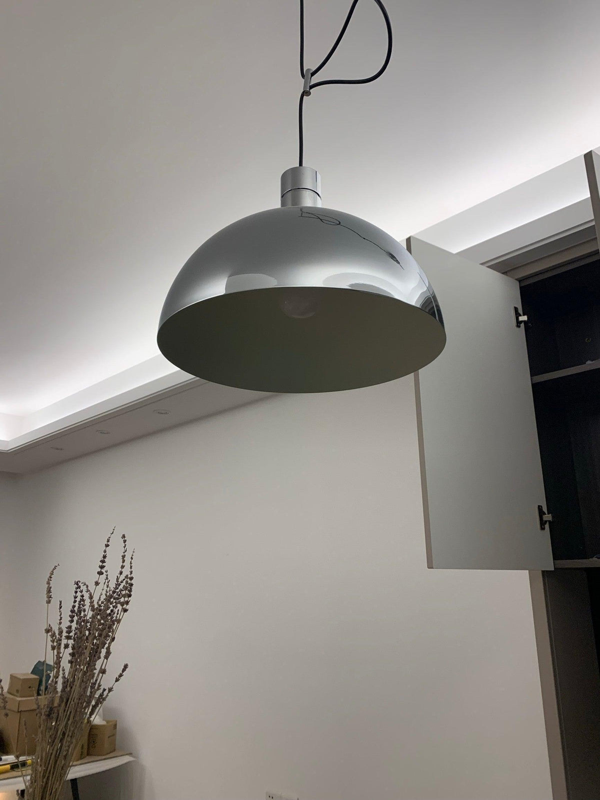 Lyshae lámpara colgante moderna minimalista nórdica de vidrio
