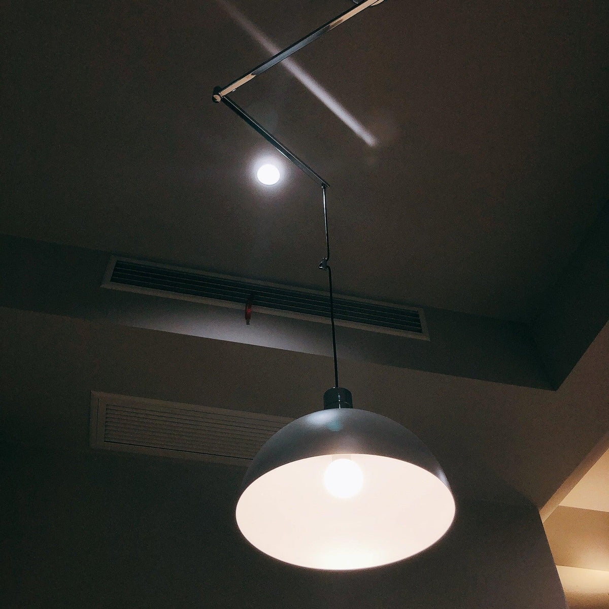 Lyshae lámpara colgante moderna minimalista nórdica de vidrio
