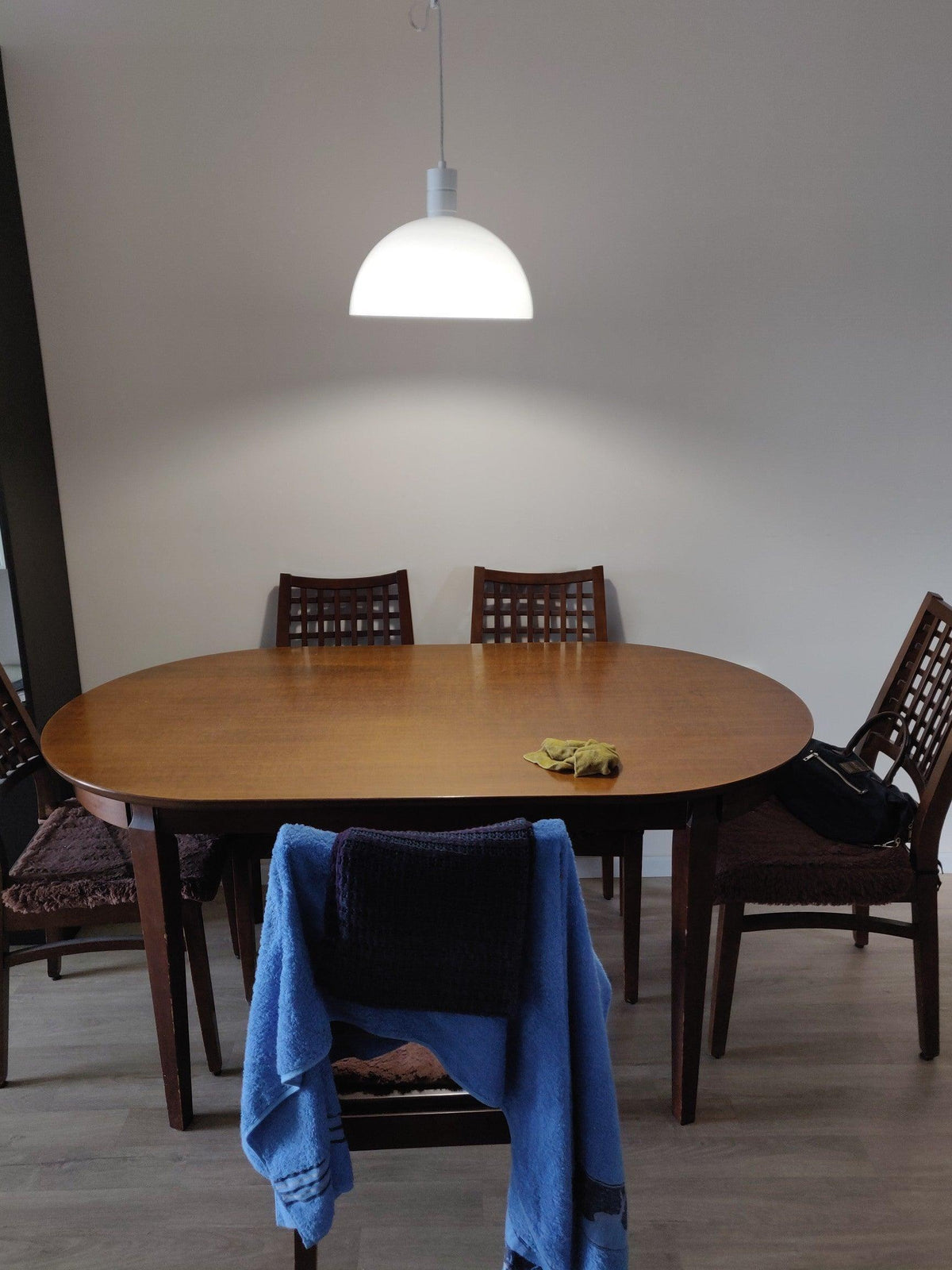 Lyshae lámpara colgante moderna minimalista nórdica de vidrio