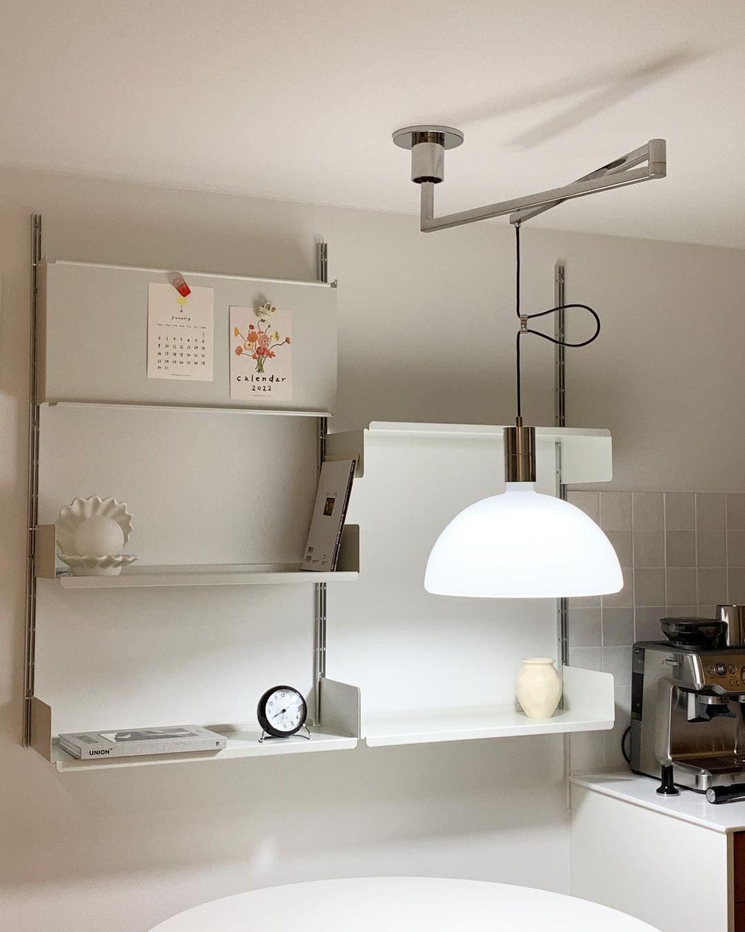 Lyshae lámpara colgante moderna minimalista nórdica de vidrio