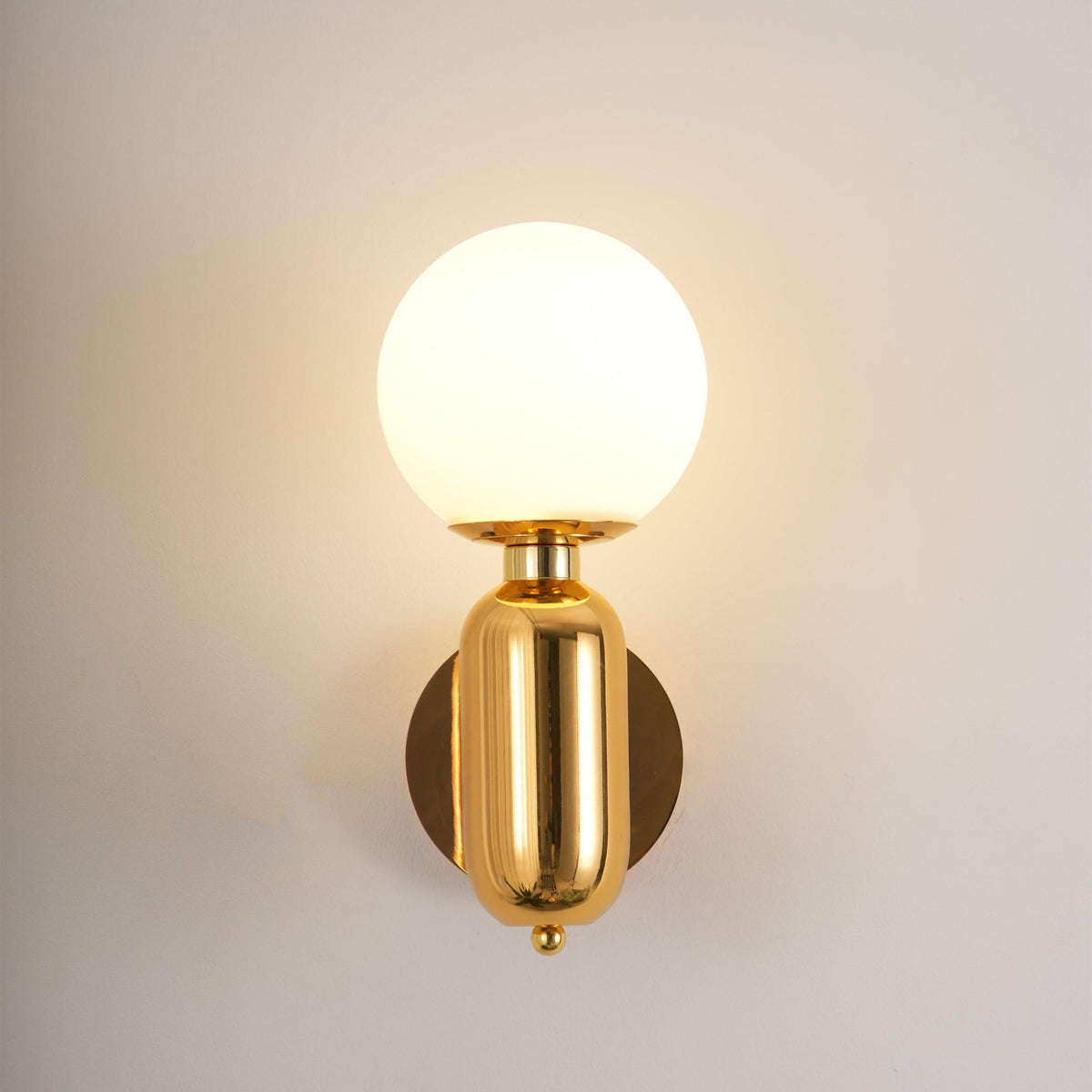 Celorina aplique de pared moderno minimalista de vidrio