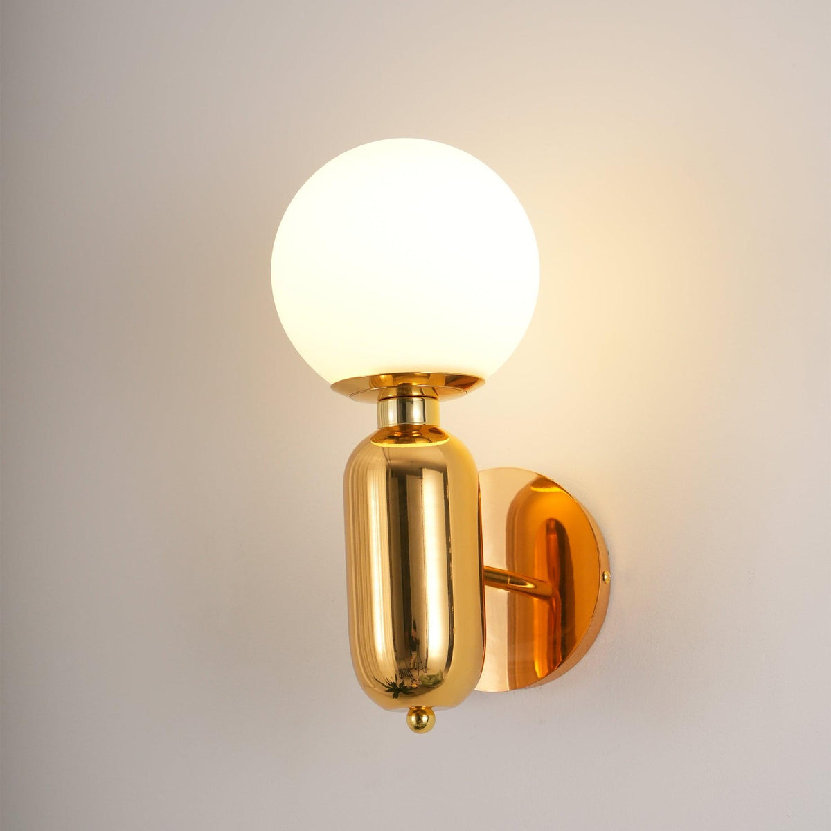 Celorina aplique de pared moderno minimalista de vidrio