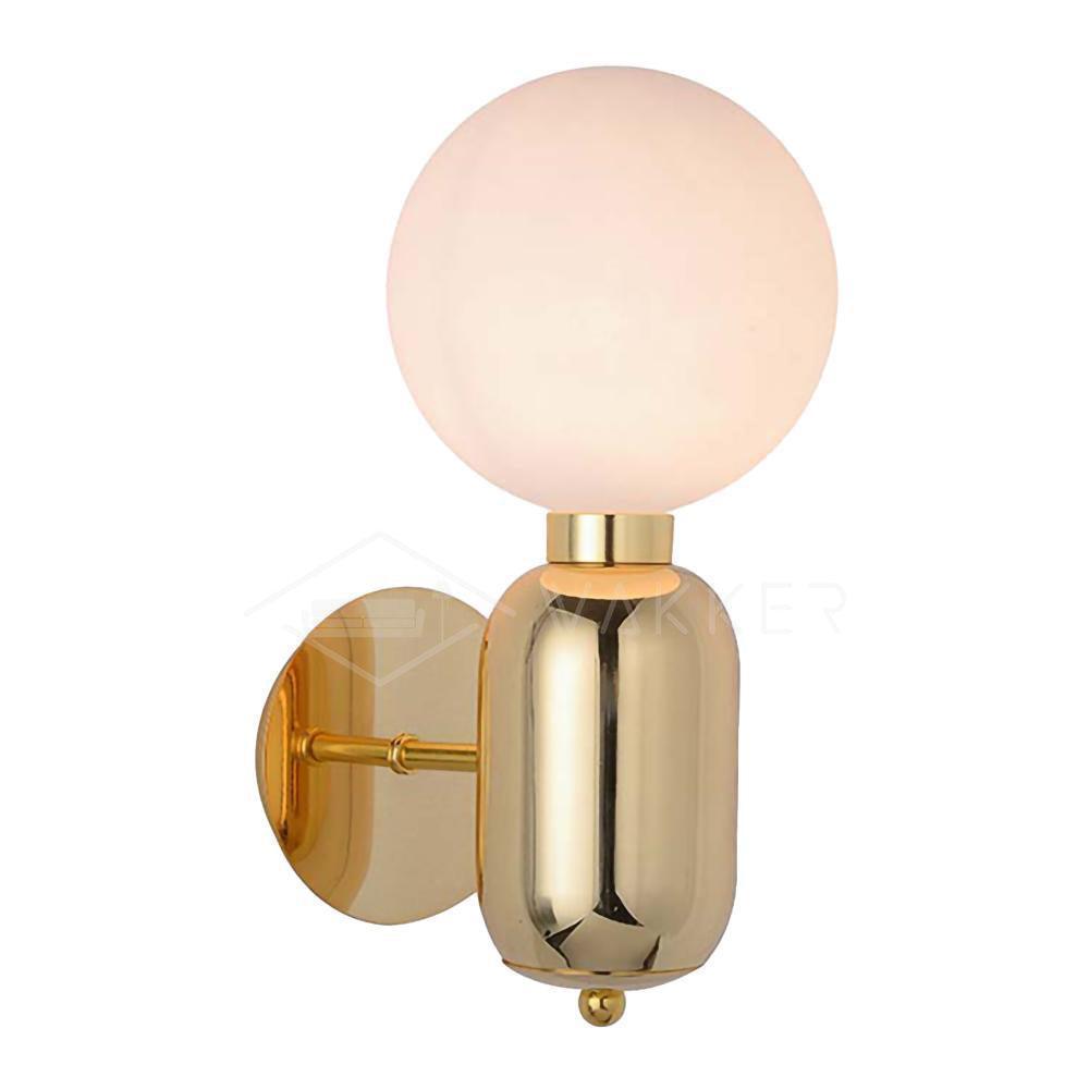 Celorina aplique de pared moderno minimalista de vidrio