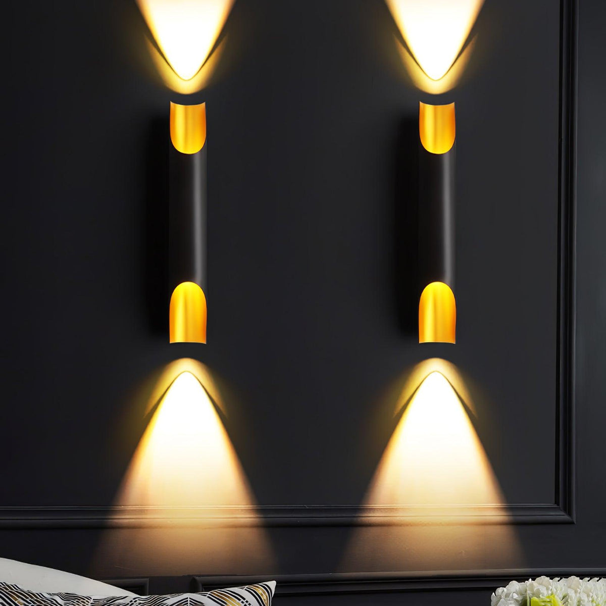 Norearia aplique de pared moderno minimalista recto