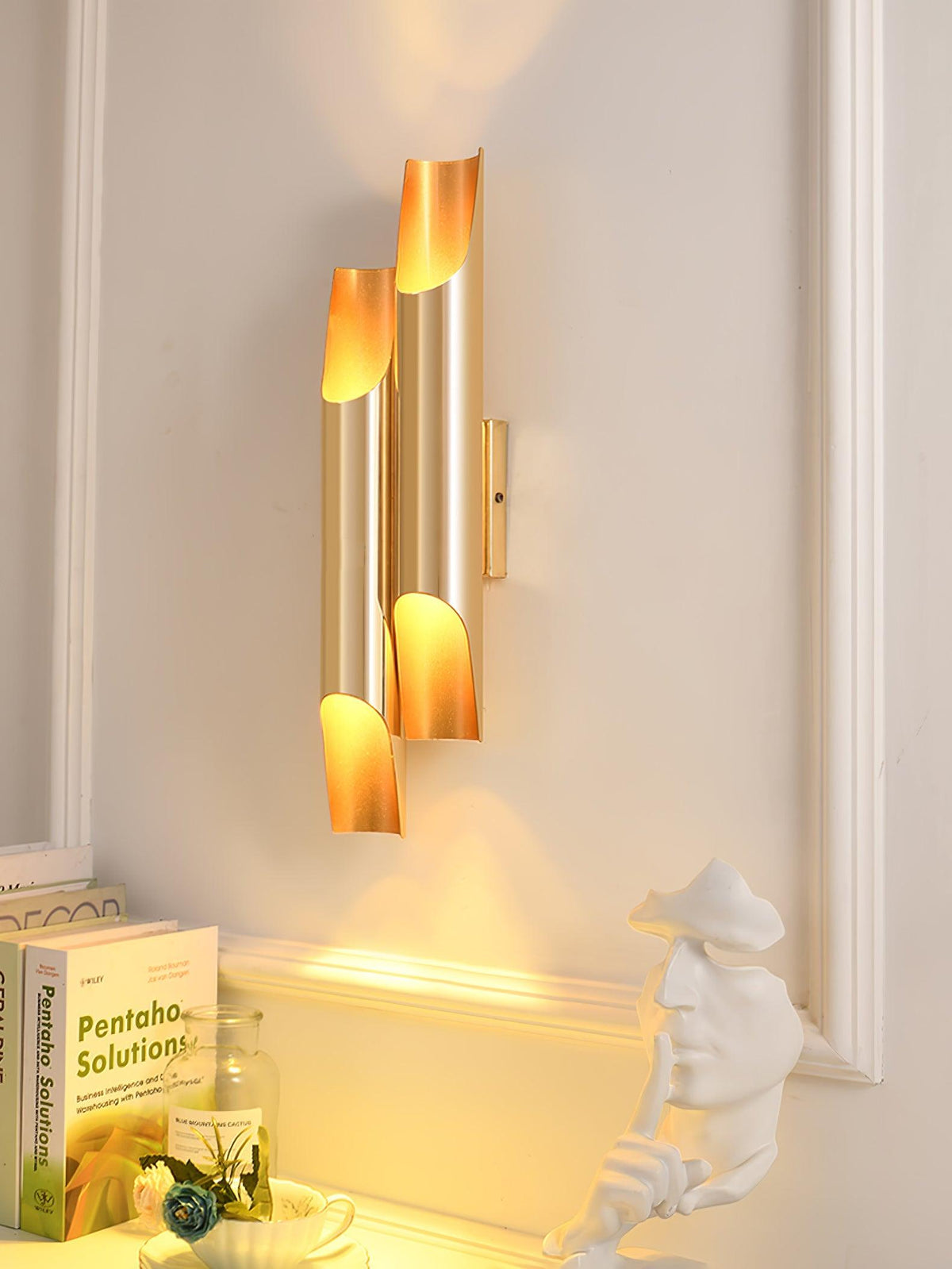 Norearia aplique de pared moderno minimalista recto