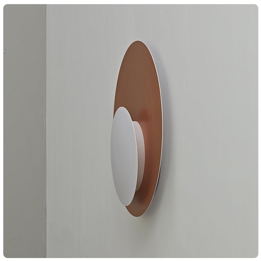 Crescent aplique de pared Halo