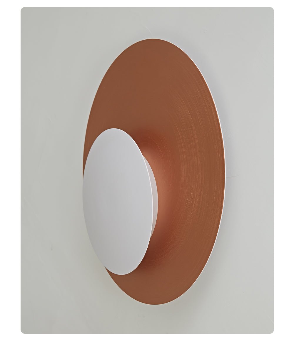 Crescent aplique de pared Halo