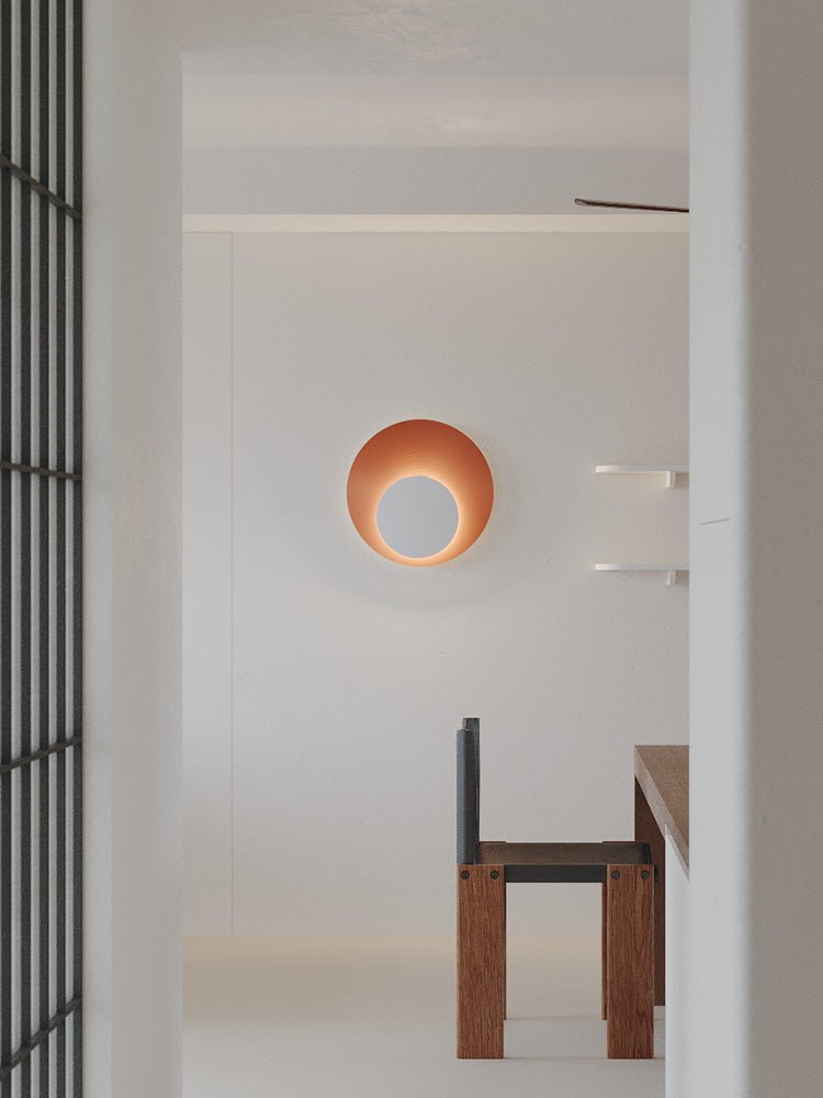 Crescent aplique de pared Halo