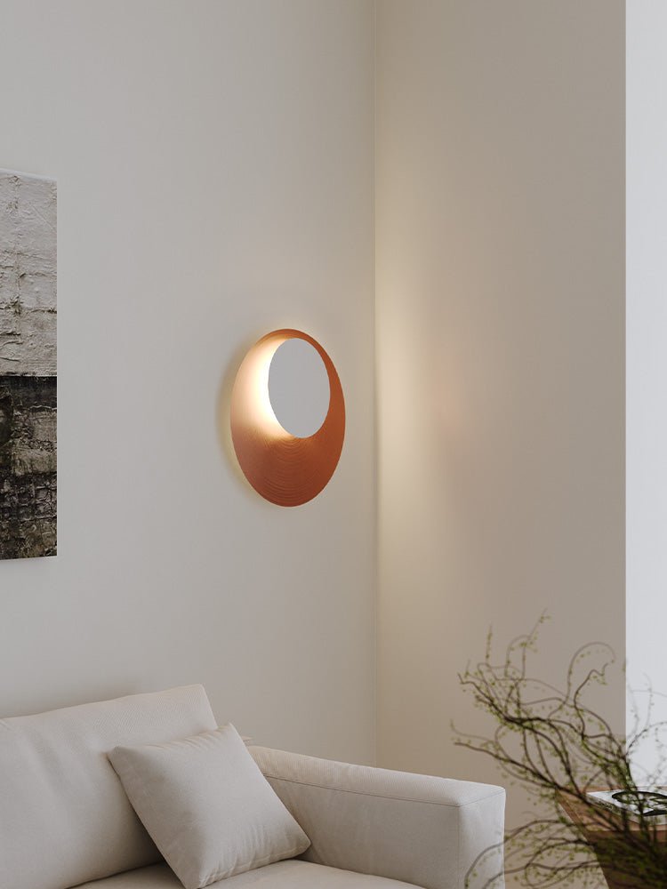 Crescent aplique de pared Halo