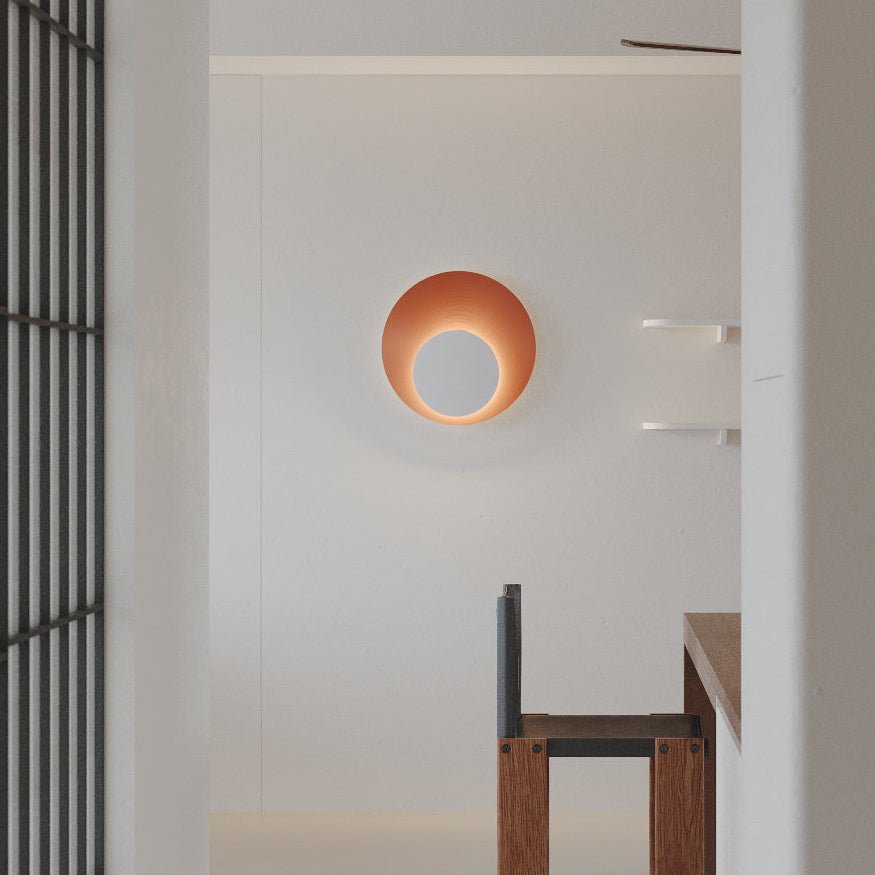 Crescent aplique de pared Halo