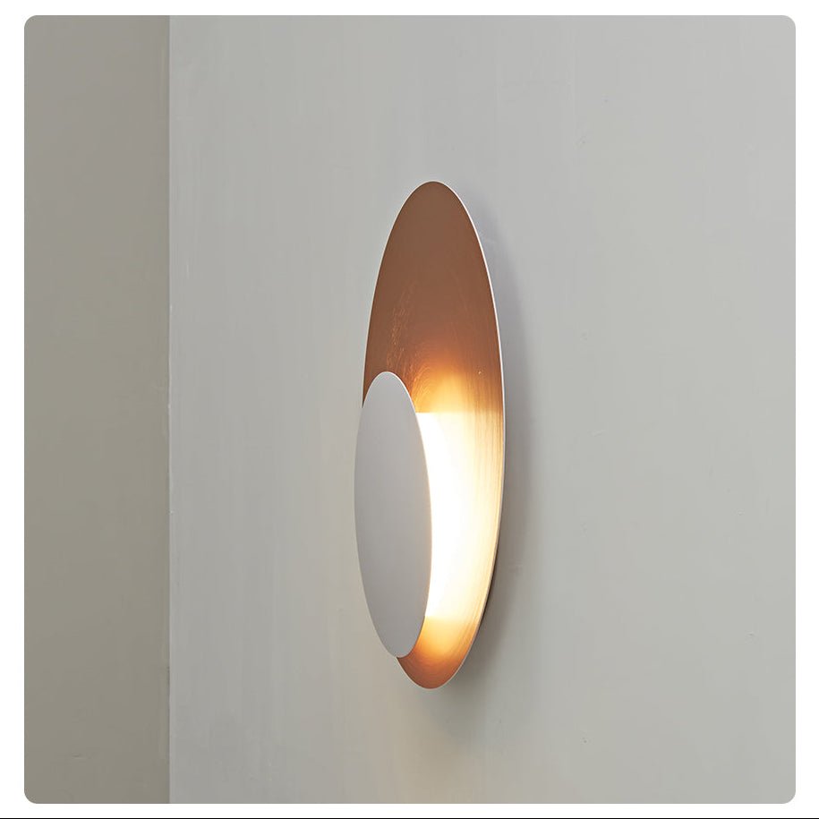Crescent aplique de pared Halo