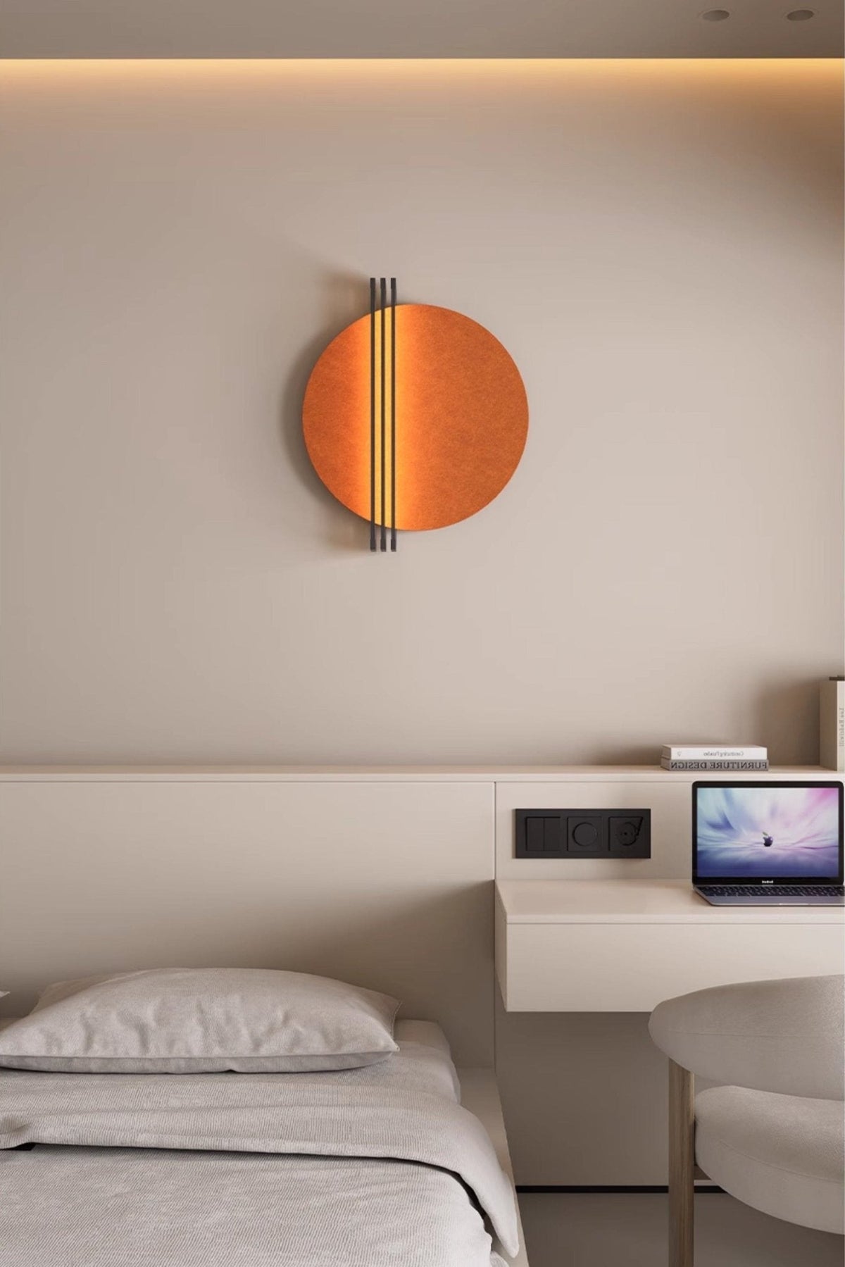 Mirivielle aplique de pared Sunrise