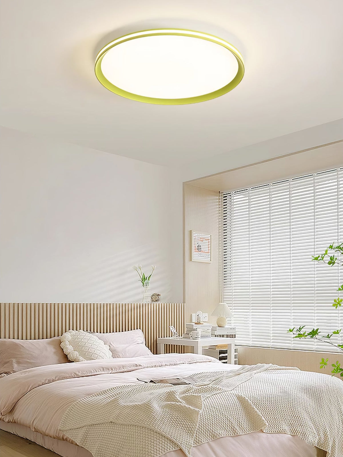 Avtheira lámpara de techo moderna minimalista circular con LED