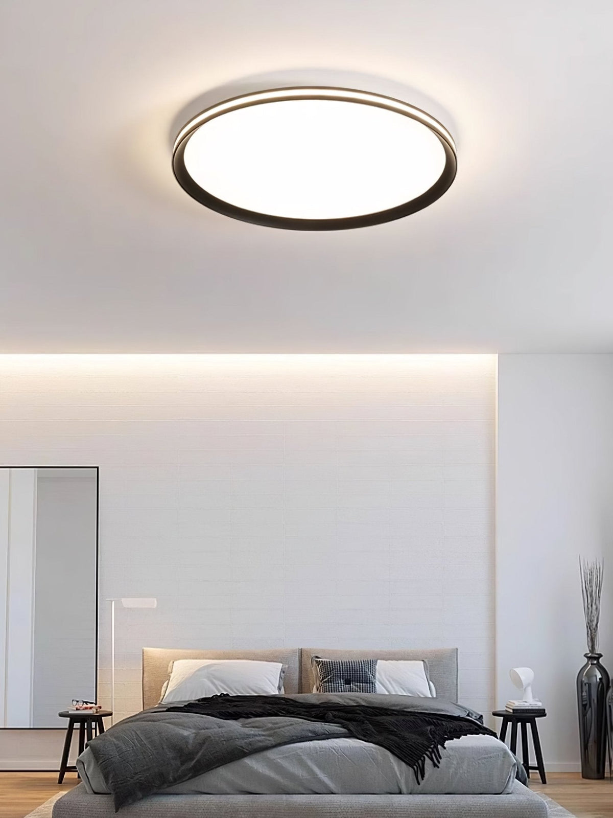 Avtheira lámpara de techo moderna minimalista circular con LED