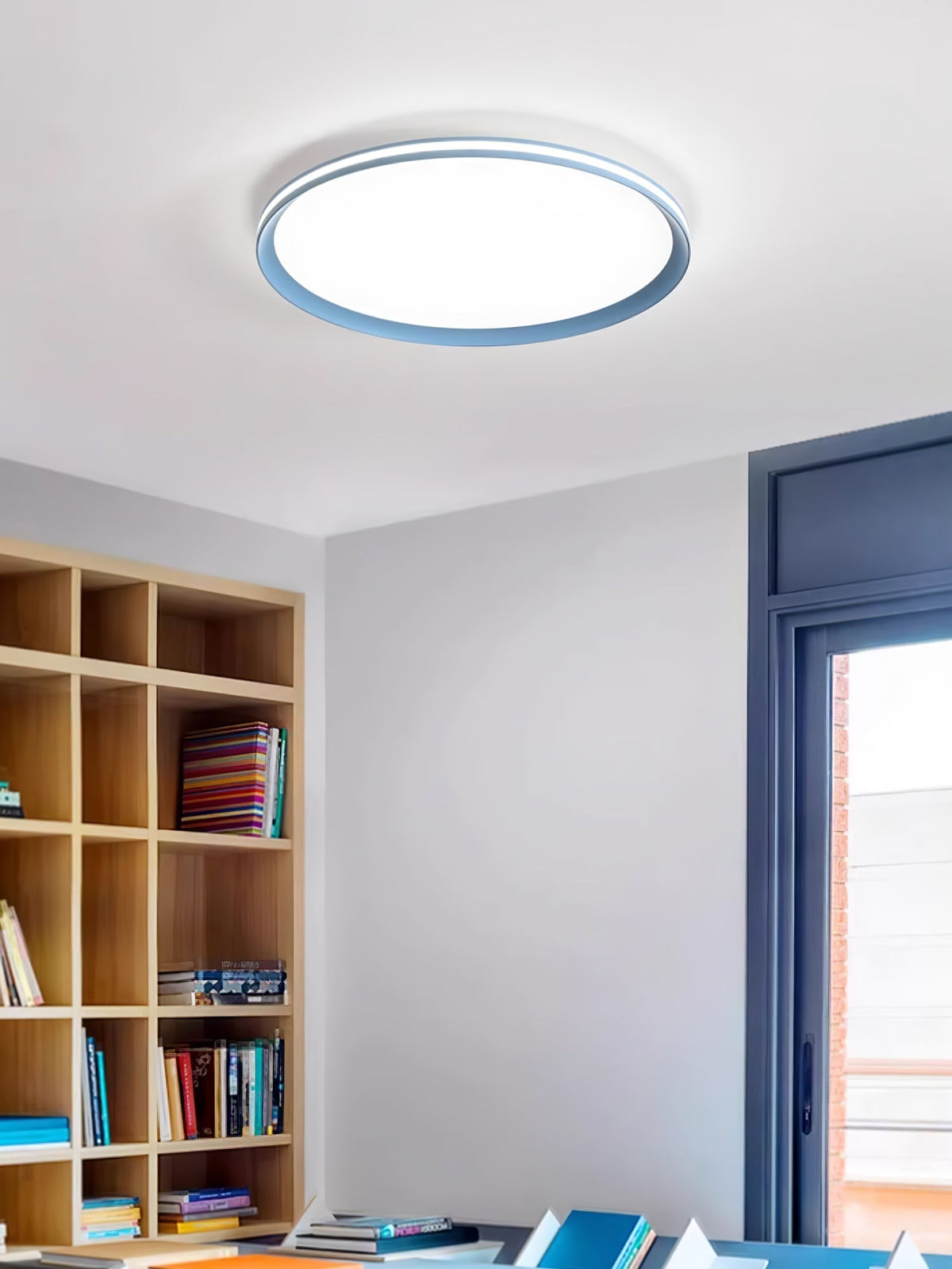Avtheira lámpara de techo moderna minimalista circular con LED