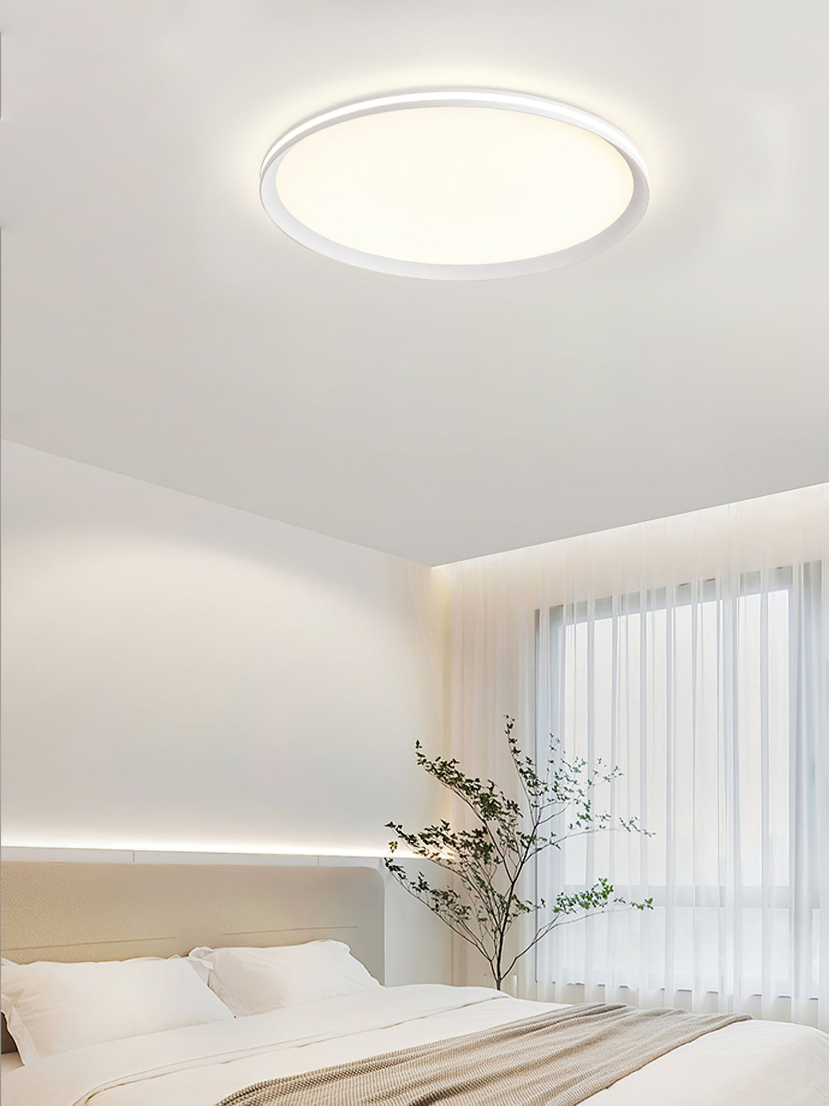 Avtheira lámpara de techo moderna minimalista circular con LED