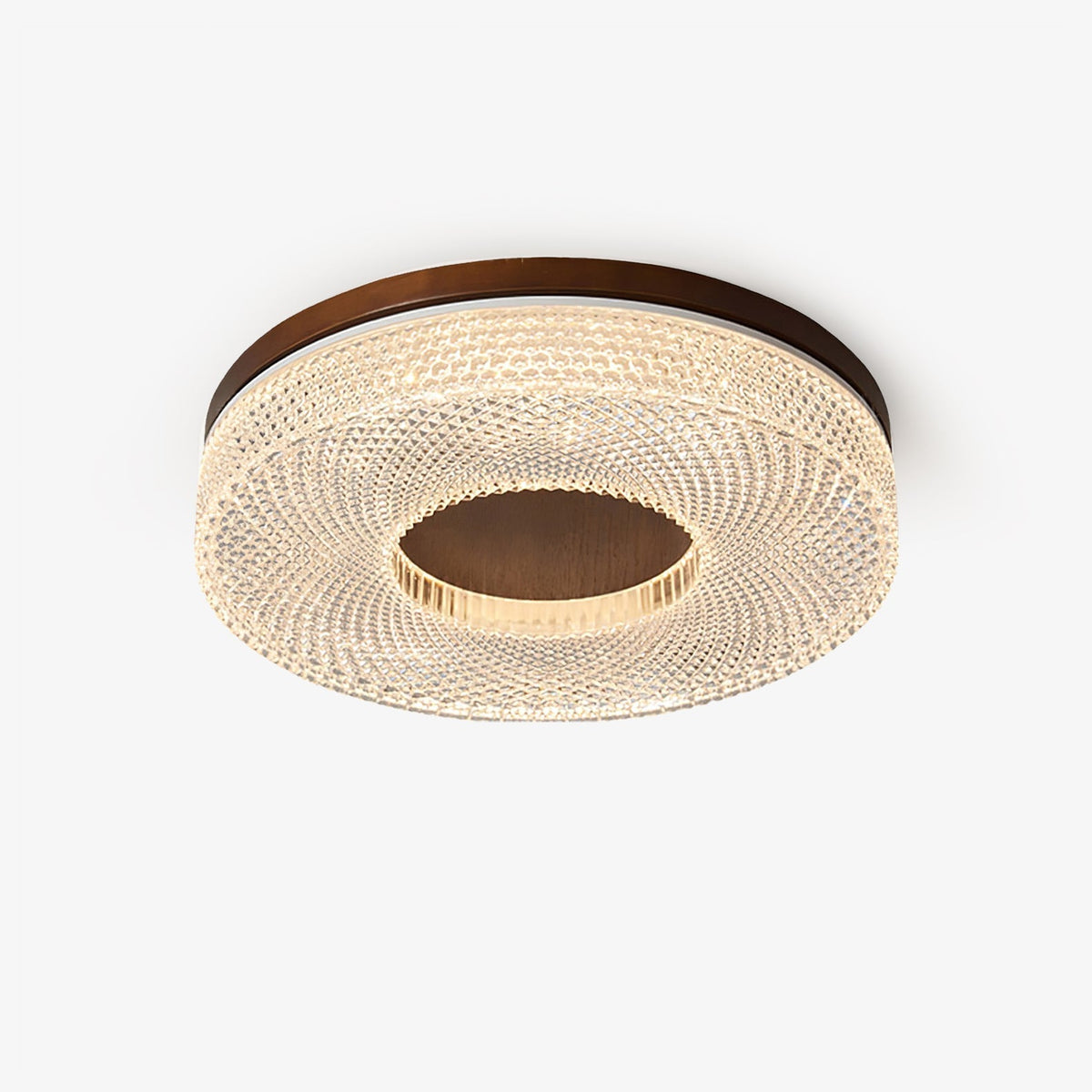 Nirinelle lámpara de techo con anillo de acrílico moderna minimalista