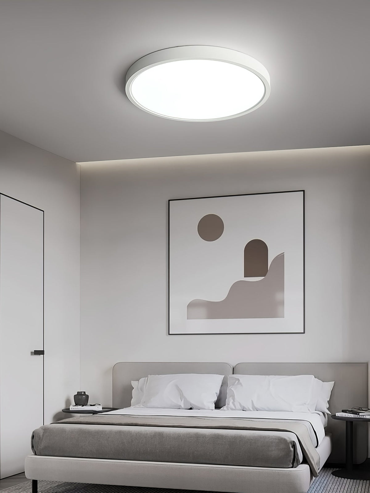 Ulnorisra lámpara de techo moderna minimalista más fina redonda
