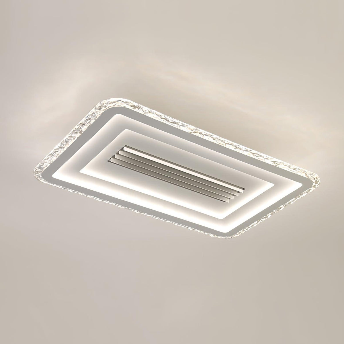 Ulthaara lámpara de techo moderna y minimalista ultradelgada rectangular