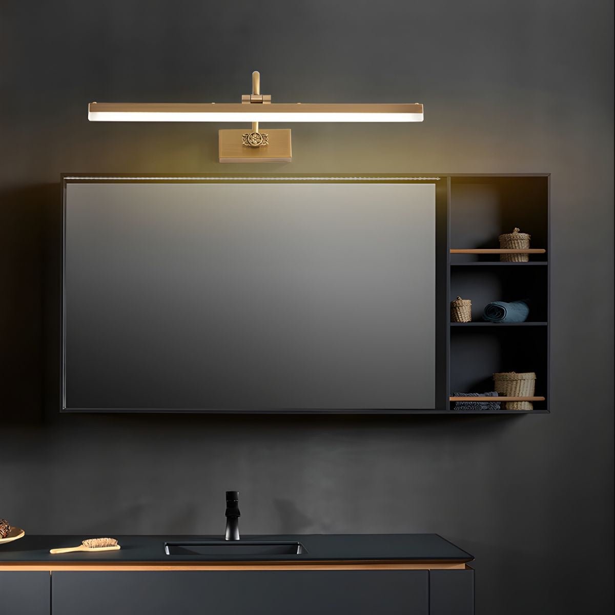 Orlirira aplique de pared moderno minimalista de arte