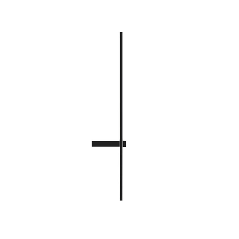 Mesv aplique de pared lineal recargable negro