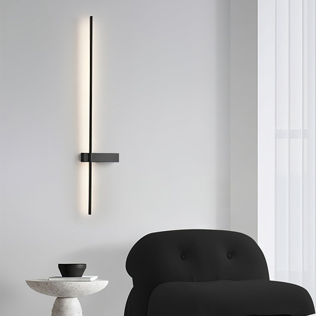 Voraee Aplique de pared Minimalista Lineal