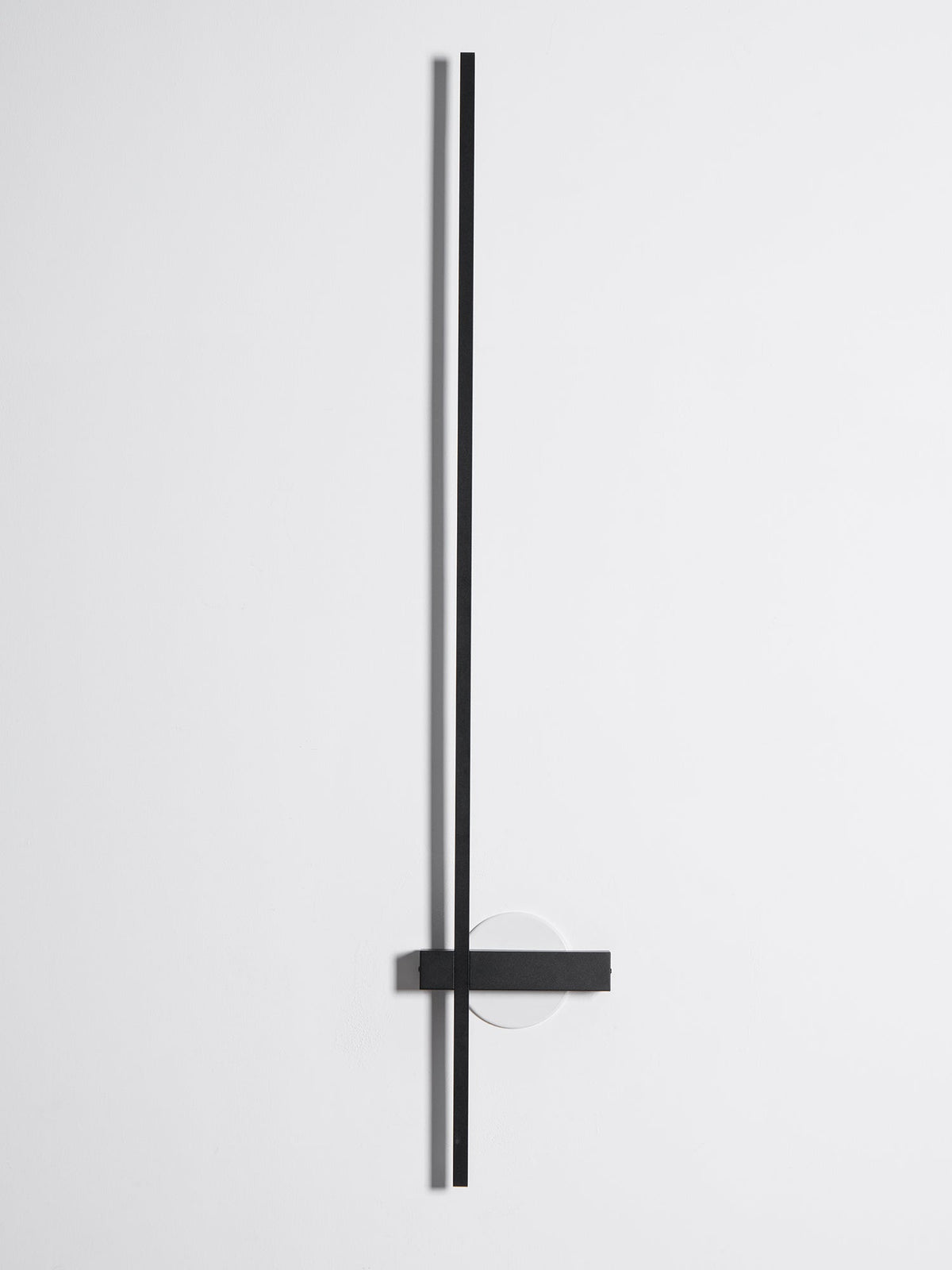 Mesv aplique de pared lineal recargable negro