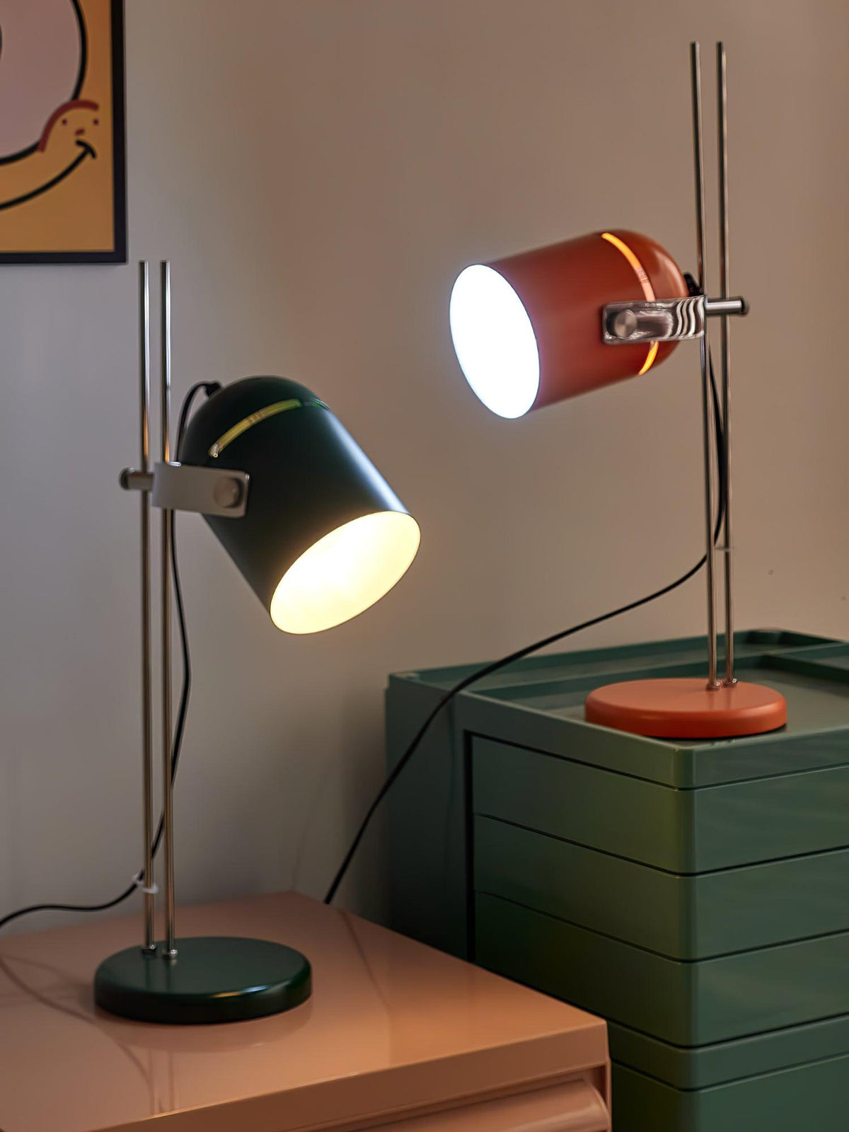 Kerion lámpara de mesa industrial