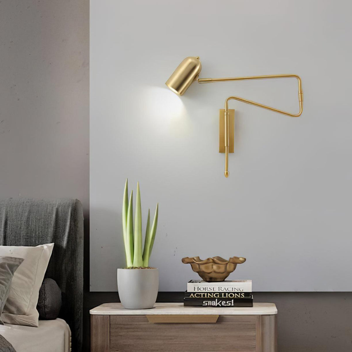 Teveno aplique de pared contemporáneo