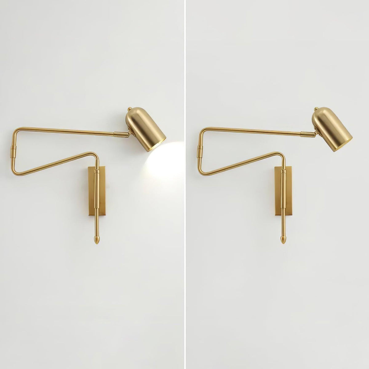Teveno aplique de pared contemporáneo