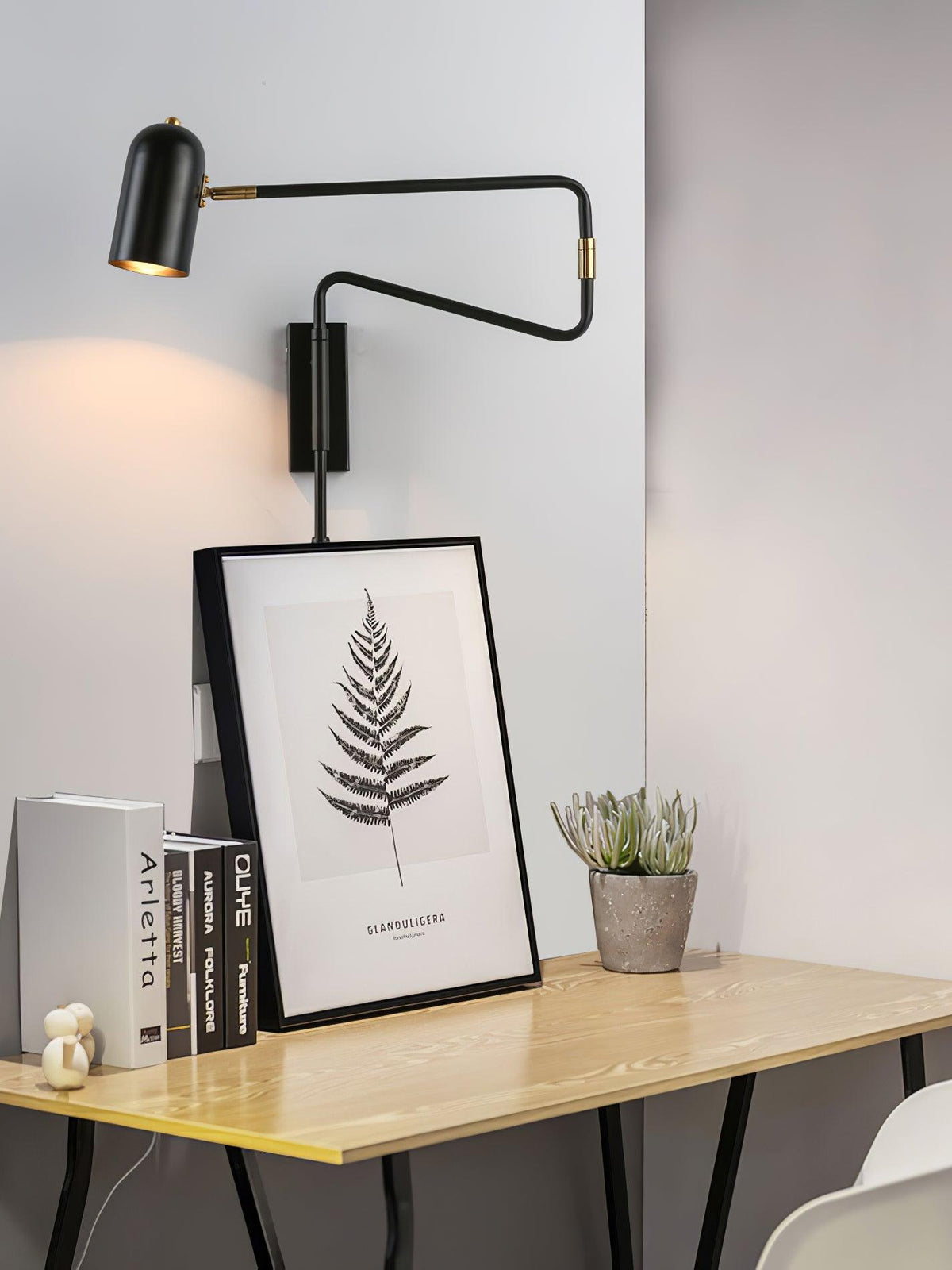 Teveno aplique de pared contemporáneo