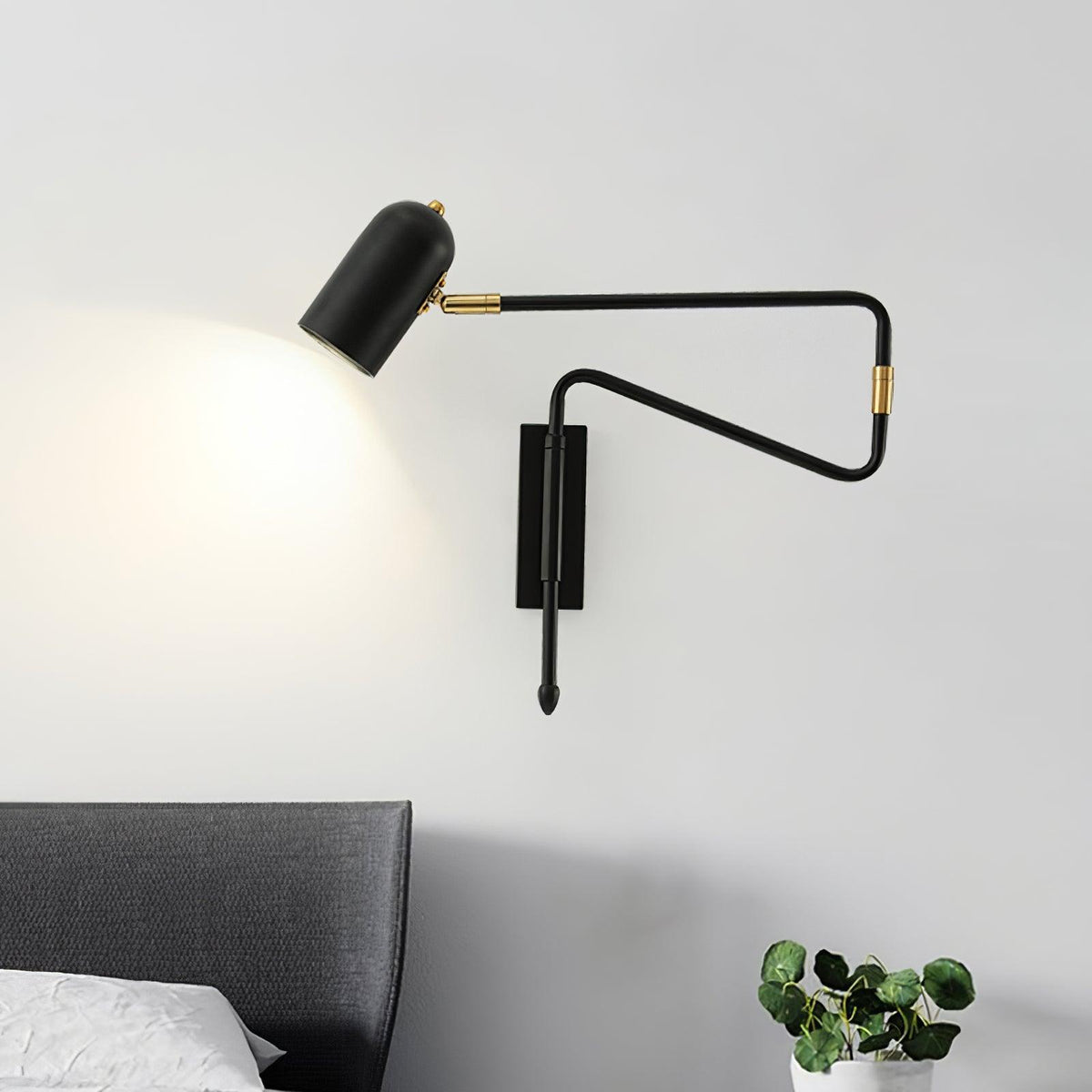 Teveno aplique de pared contemporáneo