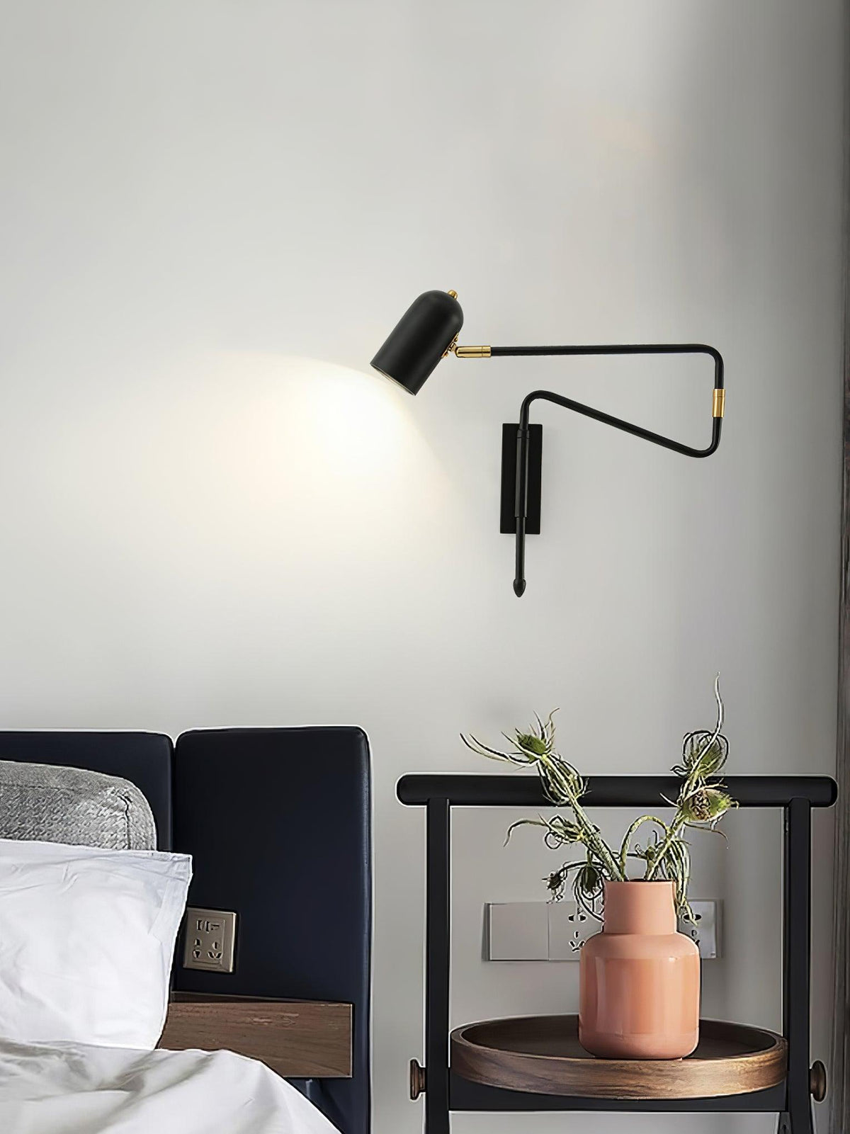 Teveno aplique de pared contemporáneo
