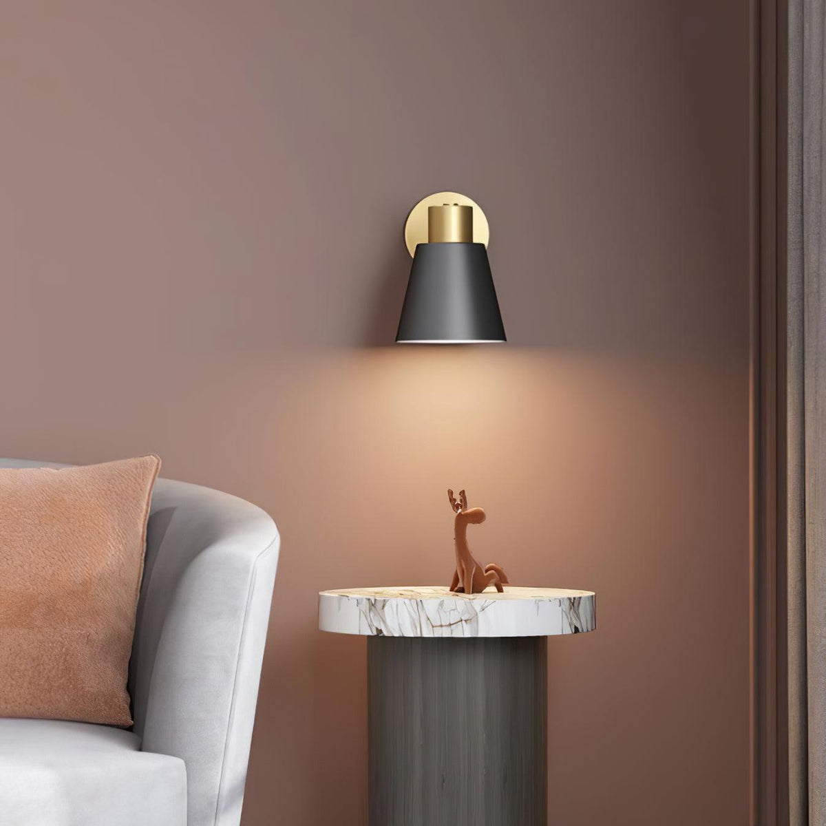 Eurmiros aplique de pared moderno y minimalista regulable