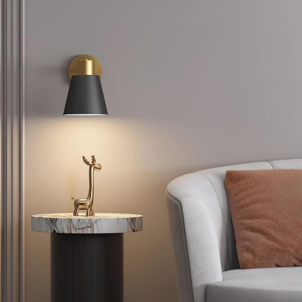 Eurmiros aplique de pared moderno y minimalista regulable