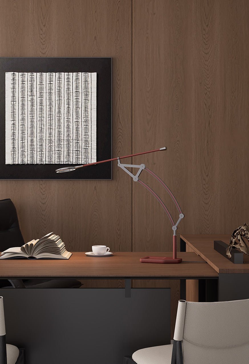 Valombre lámpara de mesa regulable articulada