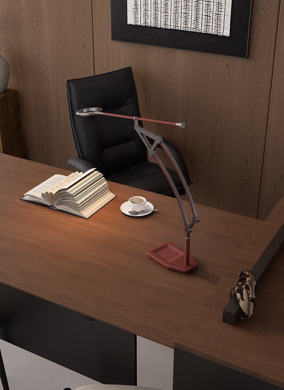Valombre lámpara de mesa regulable articulada
