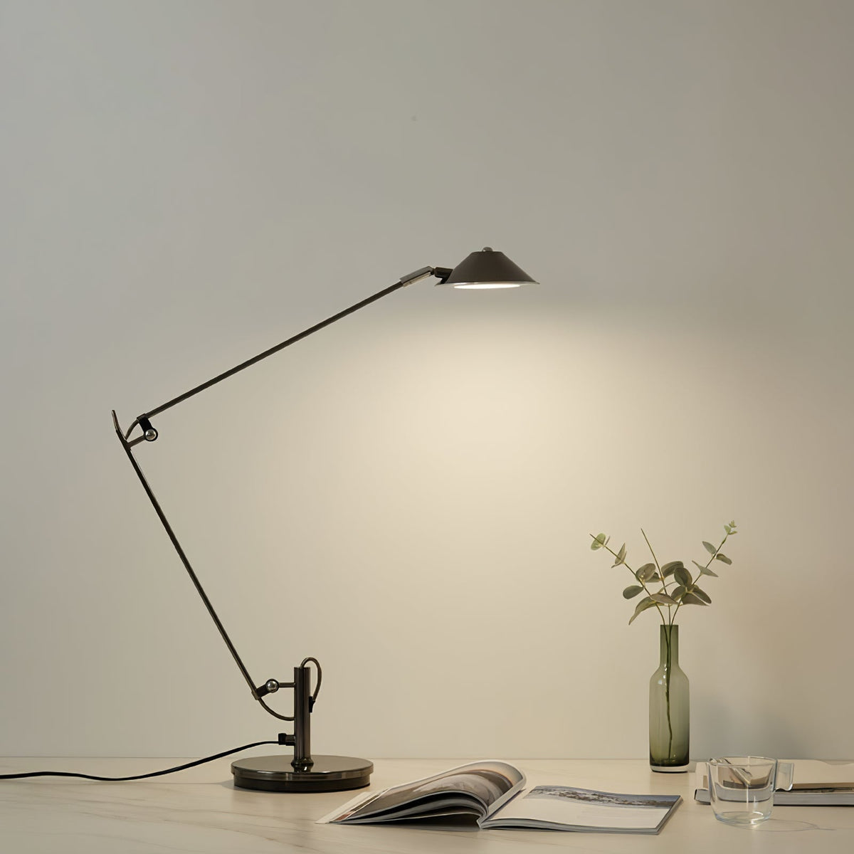Queden lámpara de mesa minimalista para oficina