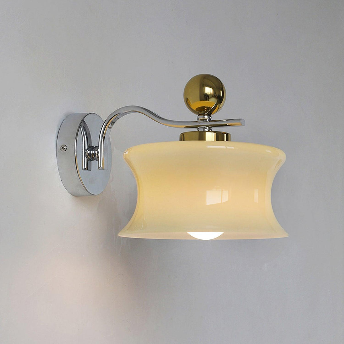 Blux aplique de pared de vidrio nórdico artístico