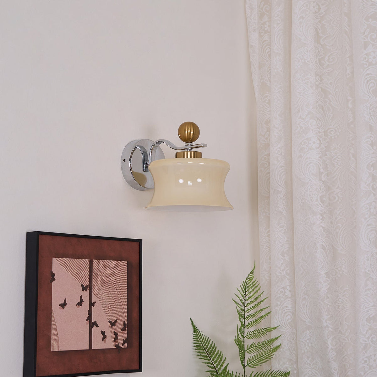 Blux aplique de pared de vidrio nórdico artístico