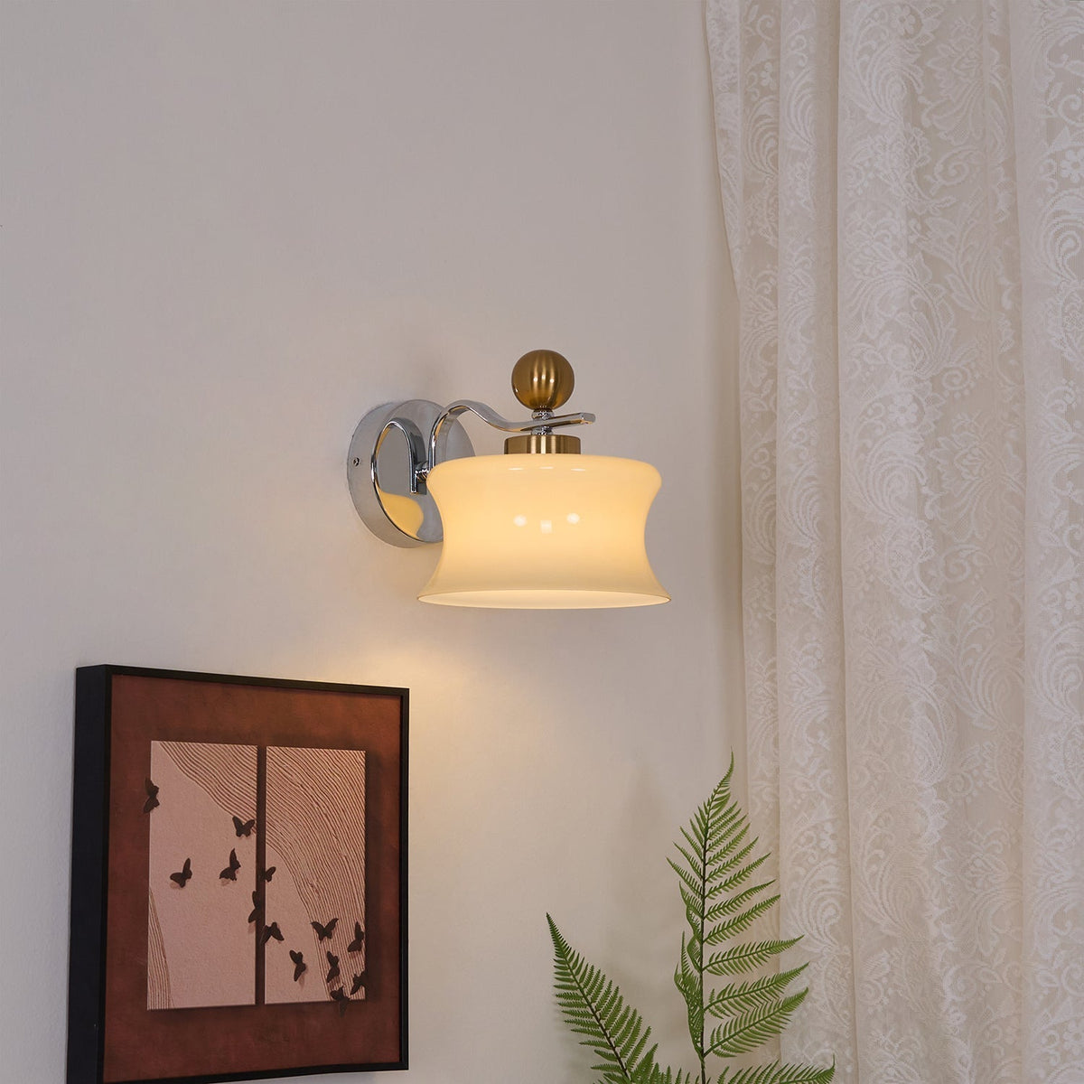 Blux aplique de pared de vidrio nórdico artístico